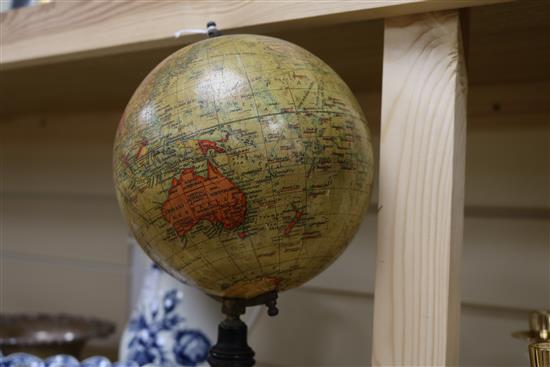 A Geographia 6 inch terrestrial globe height 32cm